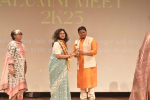 Felicitating Soma Banerjee MBA 1